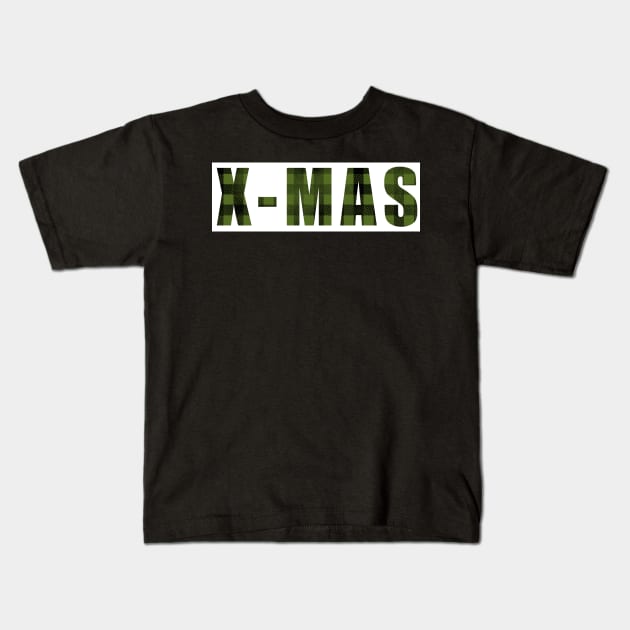 X-mas, Christmas Collection Kids T-Shirt by Lillieo and co design